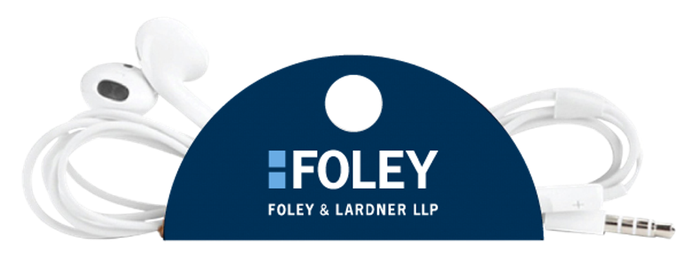 Full Color 4" Round Tech Taco Cord Organizer primary image