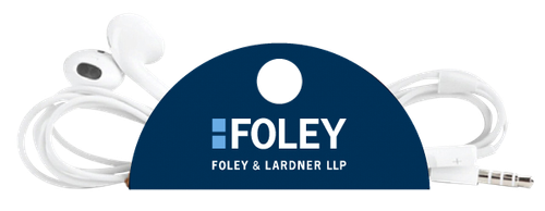 Full Color 4" Round Tech Taco Cord Organizer image thumbnail