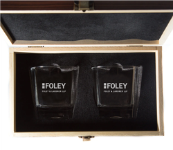Image of Branded Aviara Whiskey Glasses - Box Set  