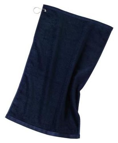 Port Authority® Grommeted Golf Towel with Embroidered Design  image thumbnail