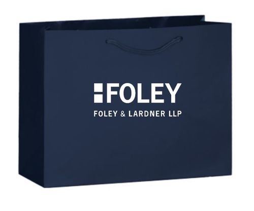 Large Matte Laminated Euro Tote Bag |13x5x10| image thumbnail