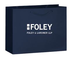 Image of Large Matte Laminated Euro Tote Bag |13x5x10|