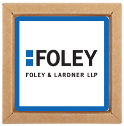 Image of Square Ceramic 4 Pc. Coaster Set In Box