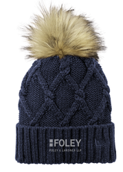 Image of New Era Faux Fur Pom Beanie NE911