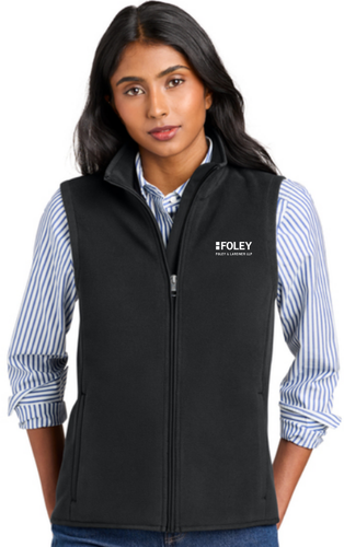 Brooks Brothers Women's Fleece Vest BB18615 image thumbnail