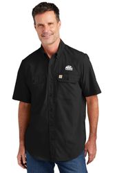 Image of Carhartt Force Solid Short Sleeve Shirt