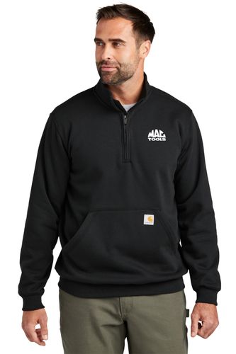 Carhartt Midweight 1/4-Zip Mock Neck Sweatshirt image thumbnail
