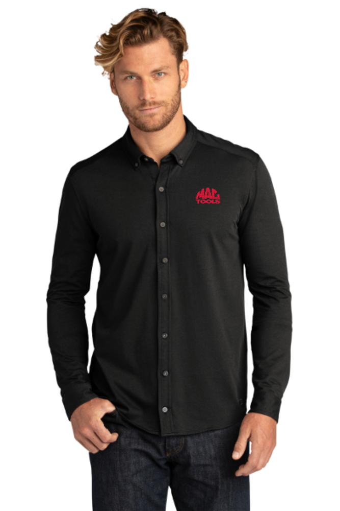 OGIO Code Stretch Long Sleeve Button-Up primary image