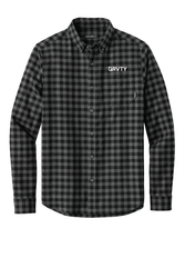 Image of Eddie Bauer® Long Sleeve Favorite Flannel Plaid Shirt