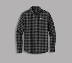 Image of Eddie Bauer® Long Sleeve Favorite Flannel Plaid Shirt