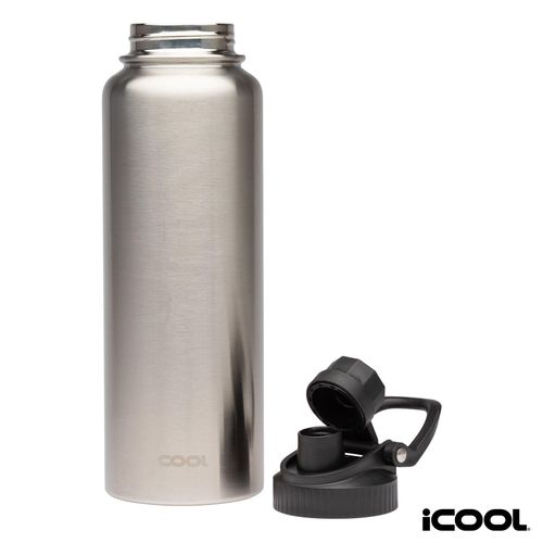 iCOOL® Durango 40 oz. Double Wall, Stainless Steel Water Bottle image thumbnail