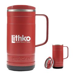 Image of Pelican Ridge™ 18 oz. Recycled Double Wall Stainless Steel Mug