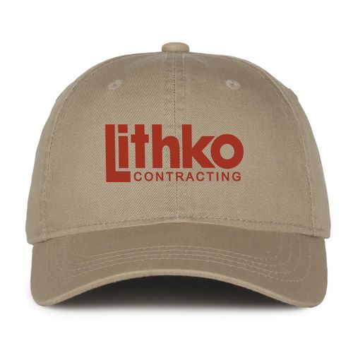 Outdoor Cap Garment Washed Dad Cap w/Tuck & Slide Strap image thumbnail