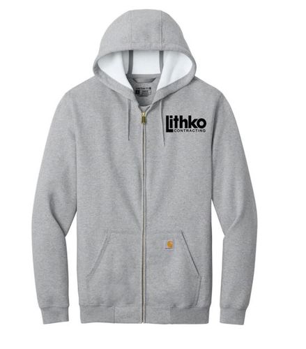 Carhartt Midweight Hooded Zip-Front Sweatshirt image thumbnail