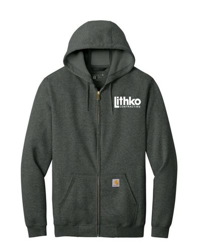 Carhartt Midweight Hooded Zip-Front Sweatshirt image thumbnail