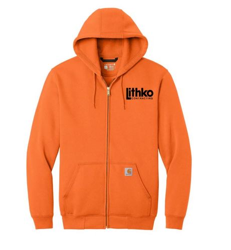 Carhartt Midweight Hooded Zip-Front Sweatshirt image thumbnail