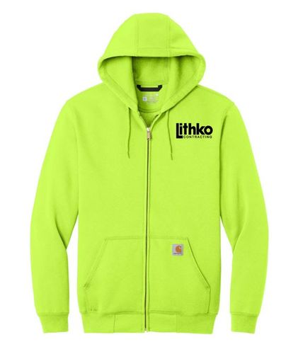 Carhartt Midweight Hooded Zip-Front Sweatshirt image thumbnail