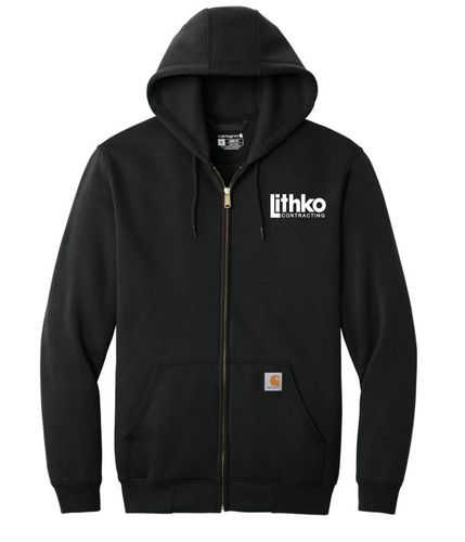 Carhartt Midweight Hooded Zip-Front Sweatshirt image thumbnail