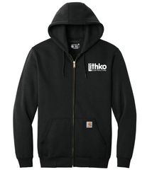 Image of Carhartt Midweight Hooded Zip-Front Sweatshirt