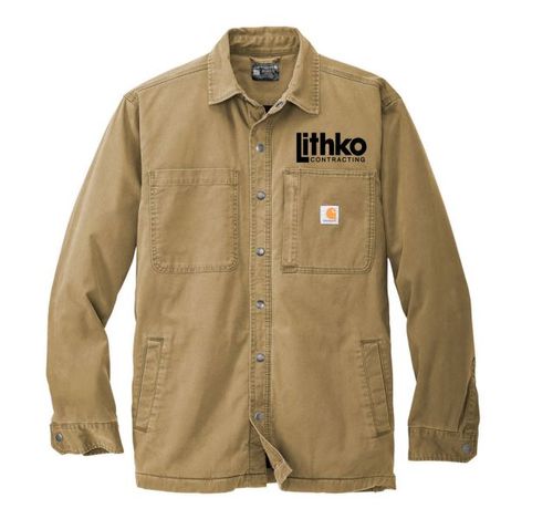 Carhartt Rugged Flex Fleece-Lined Shirt Jac image thumbnail
