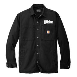 Image of Carhartt Rugged Flex Fleece-Lined Shirt Jac