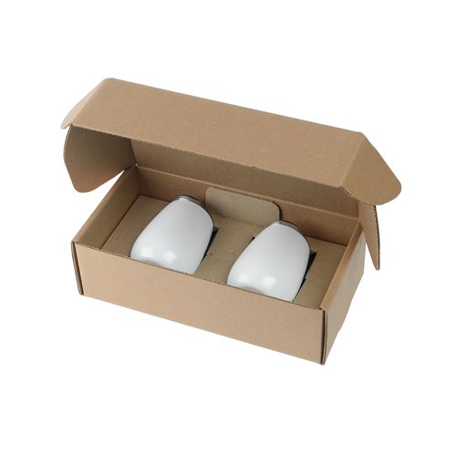 Stainless Steel Stemless Wine Glasses Gift Box Set image thumbnail