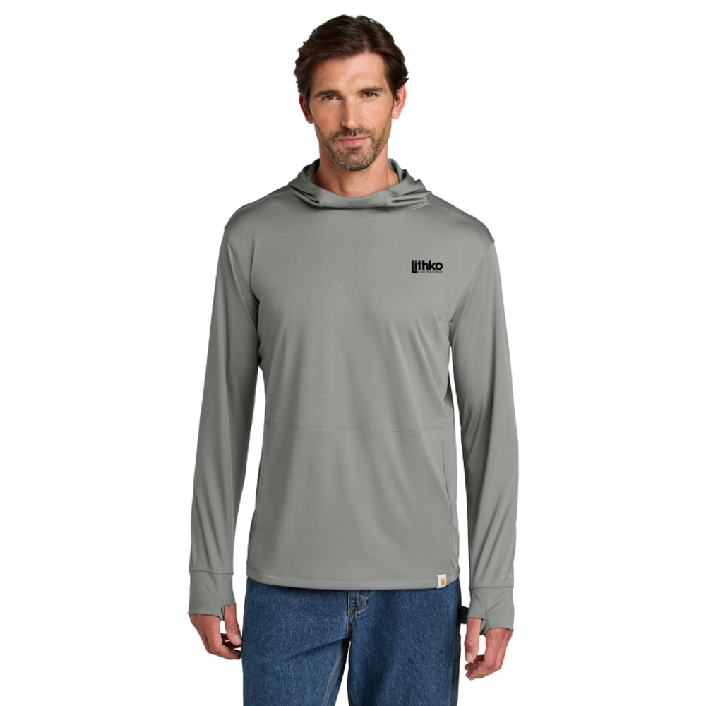 Carhartt Force Sun Defender Long Sleeve Hooded T-Shirt primary image