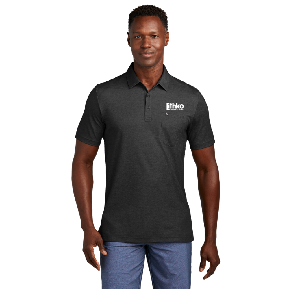 TravisMathew Oceanside Heather Pocket Polo primary image