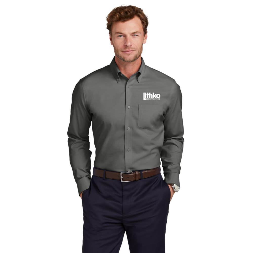 Brooks Brothers Wrinkle-Free Stretch Pinpoint Shirt primary image