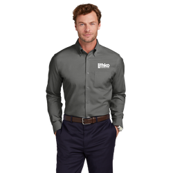 Image of Brooks Brothers Wrinkle-Free Stretch Pinpoint Shirt