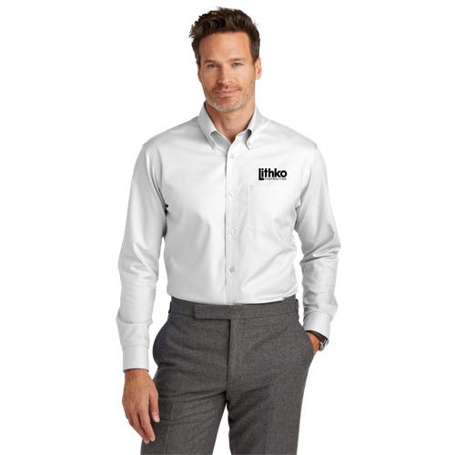 Brooks Brothers Tall Wrinkle-Free Stretch Nailhead Shirt image thumbnail