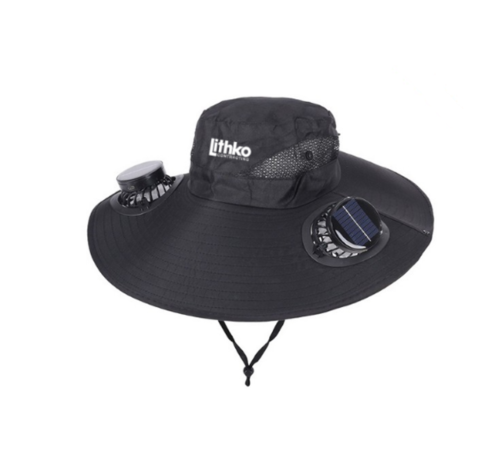Armor Solar Double Fan Bucket Hat With String primary image