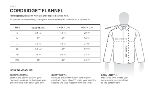 Branded Bills Cordridge™ Flannel image thumbnail