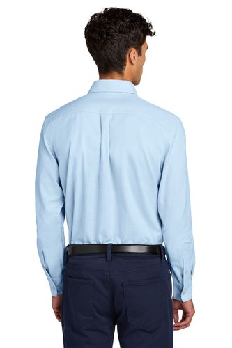 Mercer+Mettle Long Sleeve Modern Oxford Shirt. image thumbnail