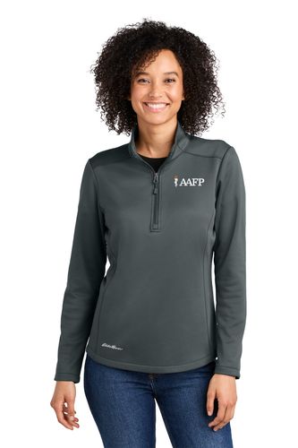 Eddie Bauer Women's Smooth Mid Layer Fleece 1/2-Zip. image thumbnail