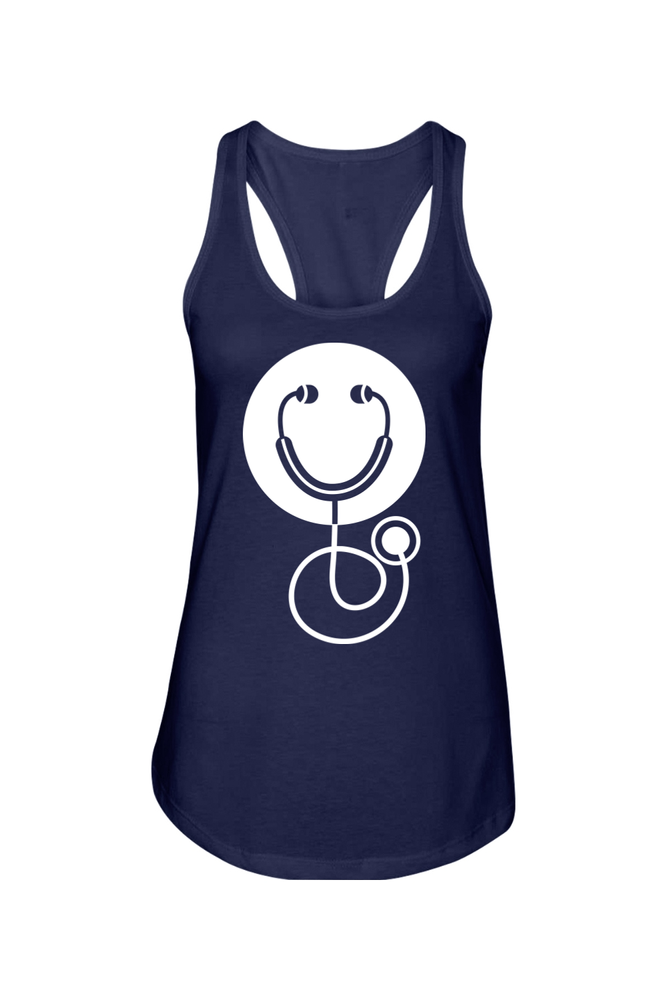 Women's Ideal Racerback Tank - Smile Logo - DTG primary image