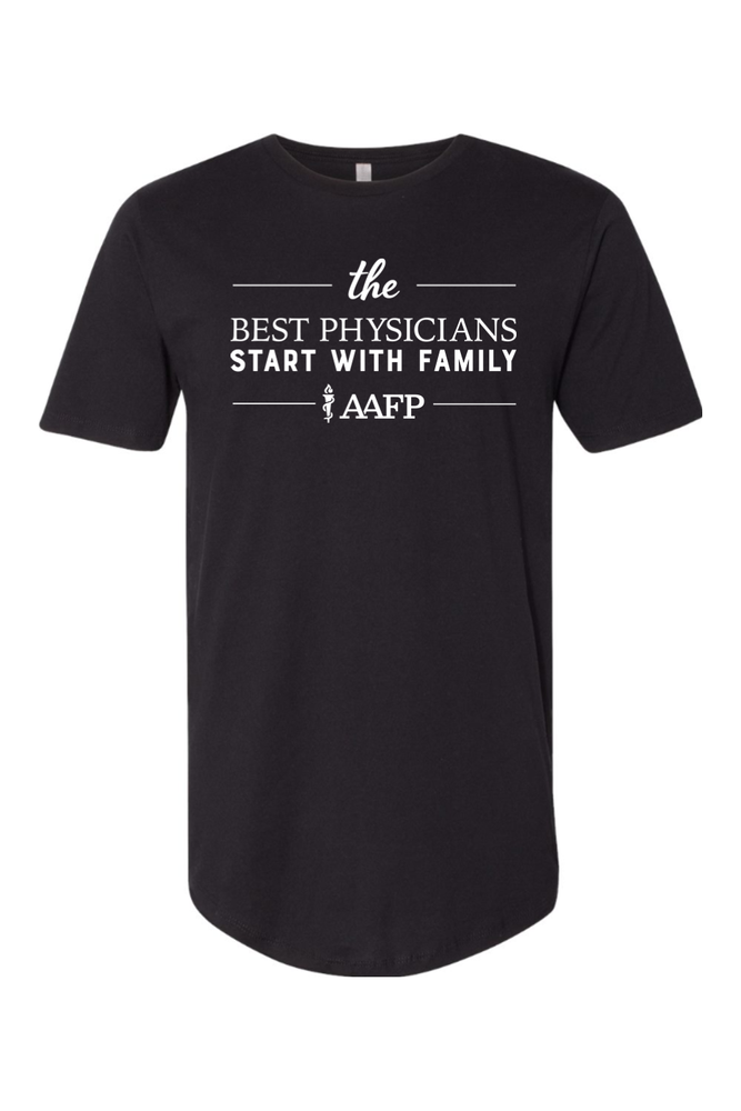 Cotton Long Body Tee - Best Physicians Logo - DTG primary image