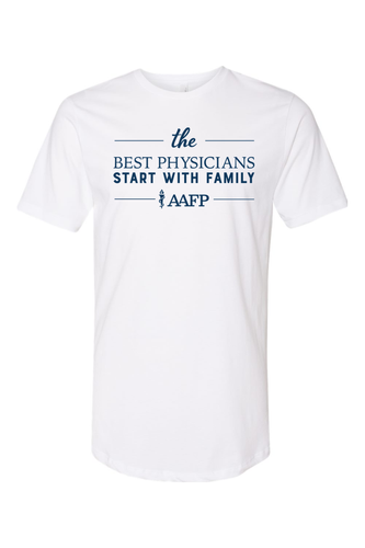 Cotton Long Body Tee - Best Physicians Logo - DTG image thumbnail
