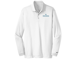Image of Men's Nike Long Sleeve Dri-Fit Stretch Tech Polo
