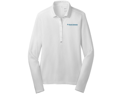 Image of Women's Nike Long Sleeve Dri-Fit Stretch tech Polo