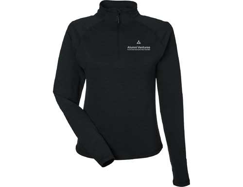 Women's Glyder Fairway Marbled Jersey Quarter-Zip image thumbnail