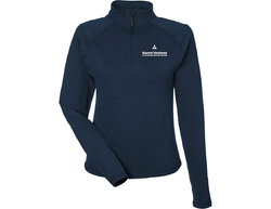Image of Women's Glyder Fairway Marbled Jersey Quarter-Zip
