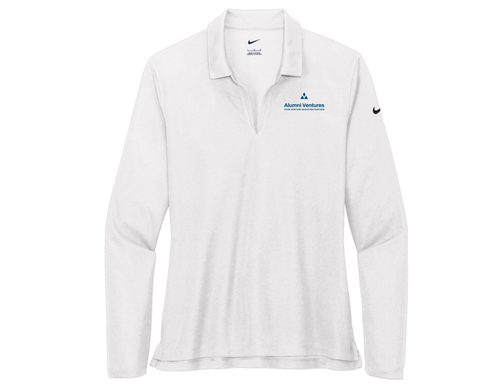 Nike Women's Dri-FIT Micro Pique 2.0 Long Sleeve Polo image thumbnail