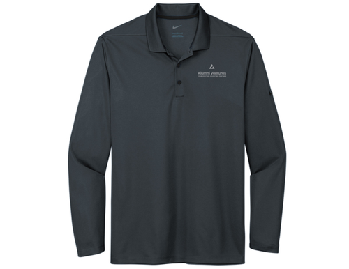 Nike Men's Dri-FIT Micro Pique 2.0 Long Sleeve Polo image thumbnail