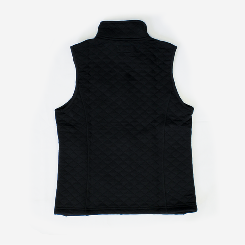 Women's Corbet Full Zip Vest in Black image thumbnail