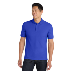 Image of Mens Short Sleeve Polo – True Royal
