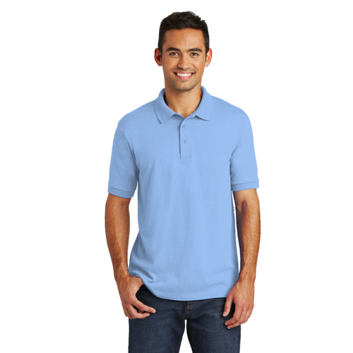 Mens Short Sleeve Polo – Light Blue image thumbnail