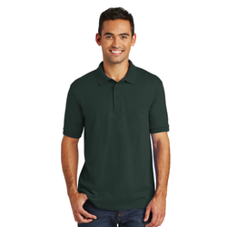 Image of Mens Short Sleeve Polo – Hunter Green