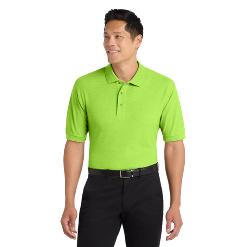 Mens Short Sleeve Polo – Lime  image thumbnail
