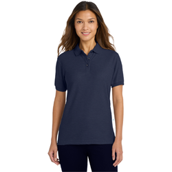 Image of Ladies Short Sleeve Polo – Navy
